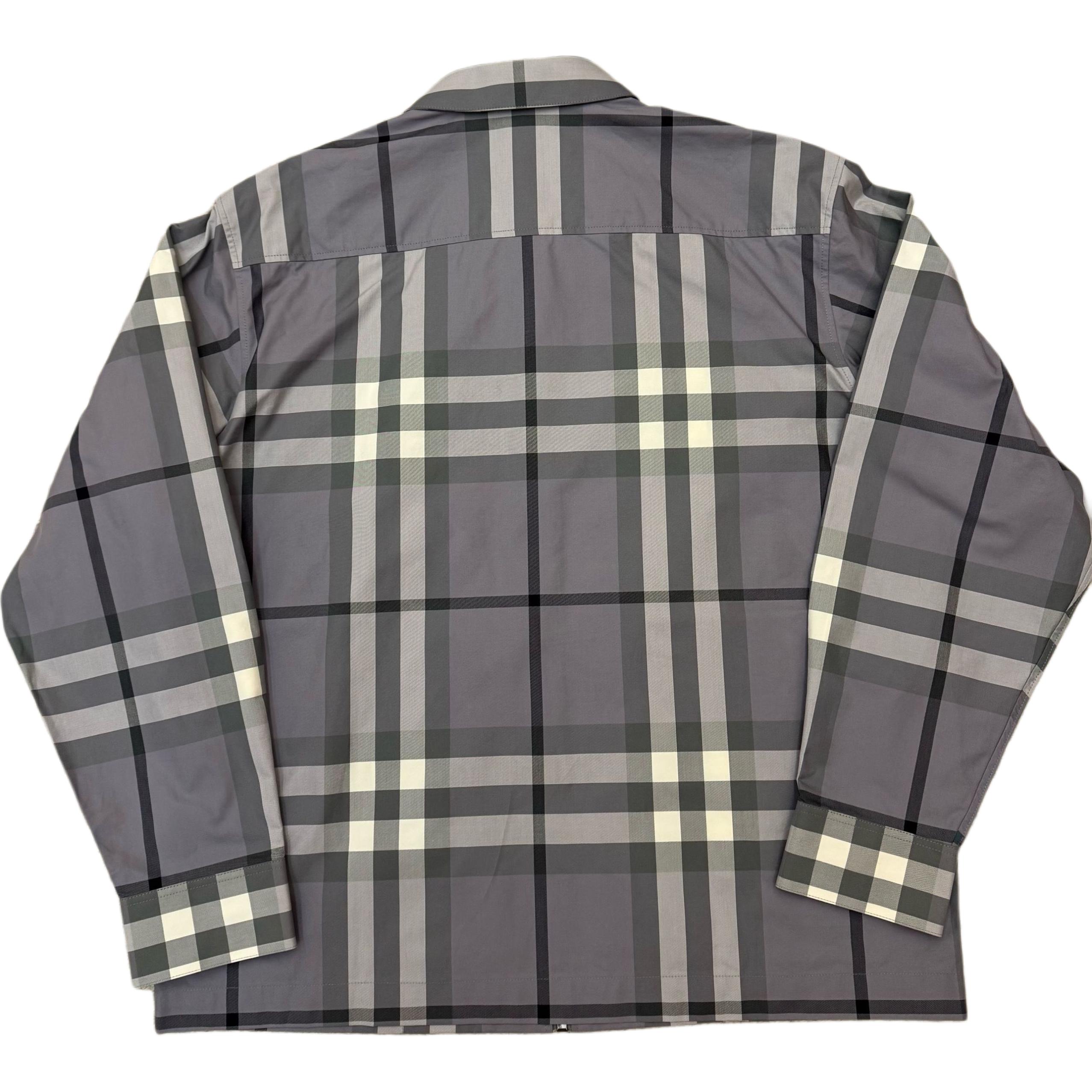 Куртка мужская Burberry серый — фото 4