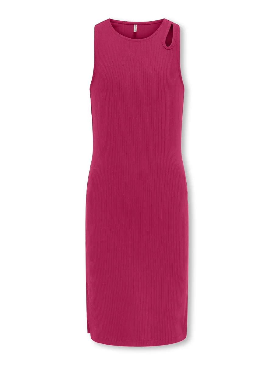 

Трикотажное платье KIDS ONLY "KOGBELFAST LIFE SL MIDI C/O DRESS FF JRS", цвет Granita