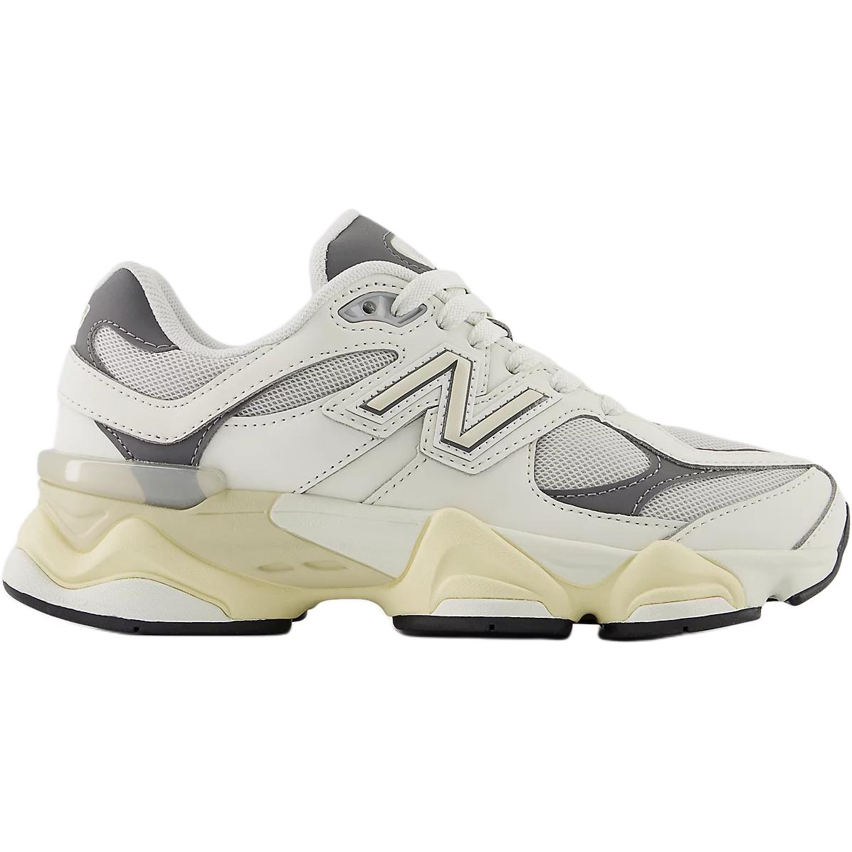 Кроссовки New Balance 9060 для детей и подростков, белый/серый — фото 2