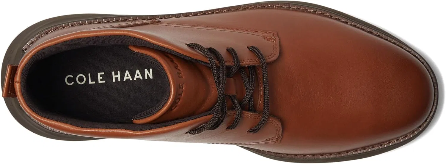 Мужские ботинки-чукка Cole Haan Grand Remix, British Tan Java — фото 2