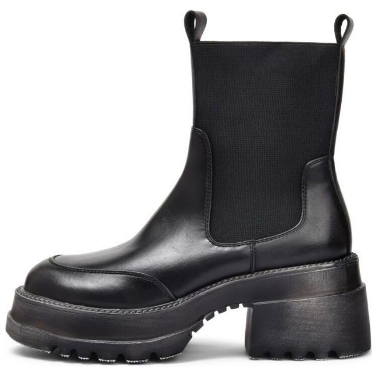 

Ботинки Челси женские черный Toomanyshoes