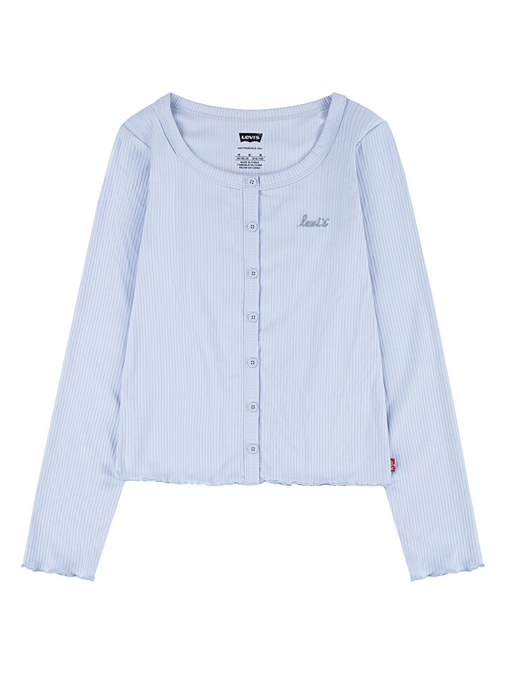 

Лонгслив Levi's Kids, светло синий