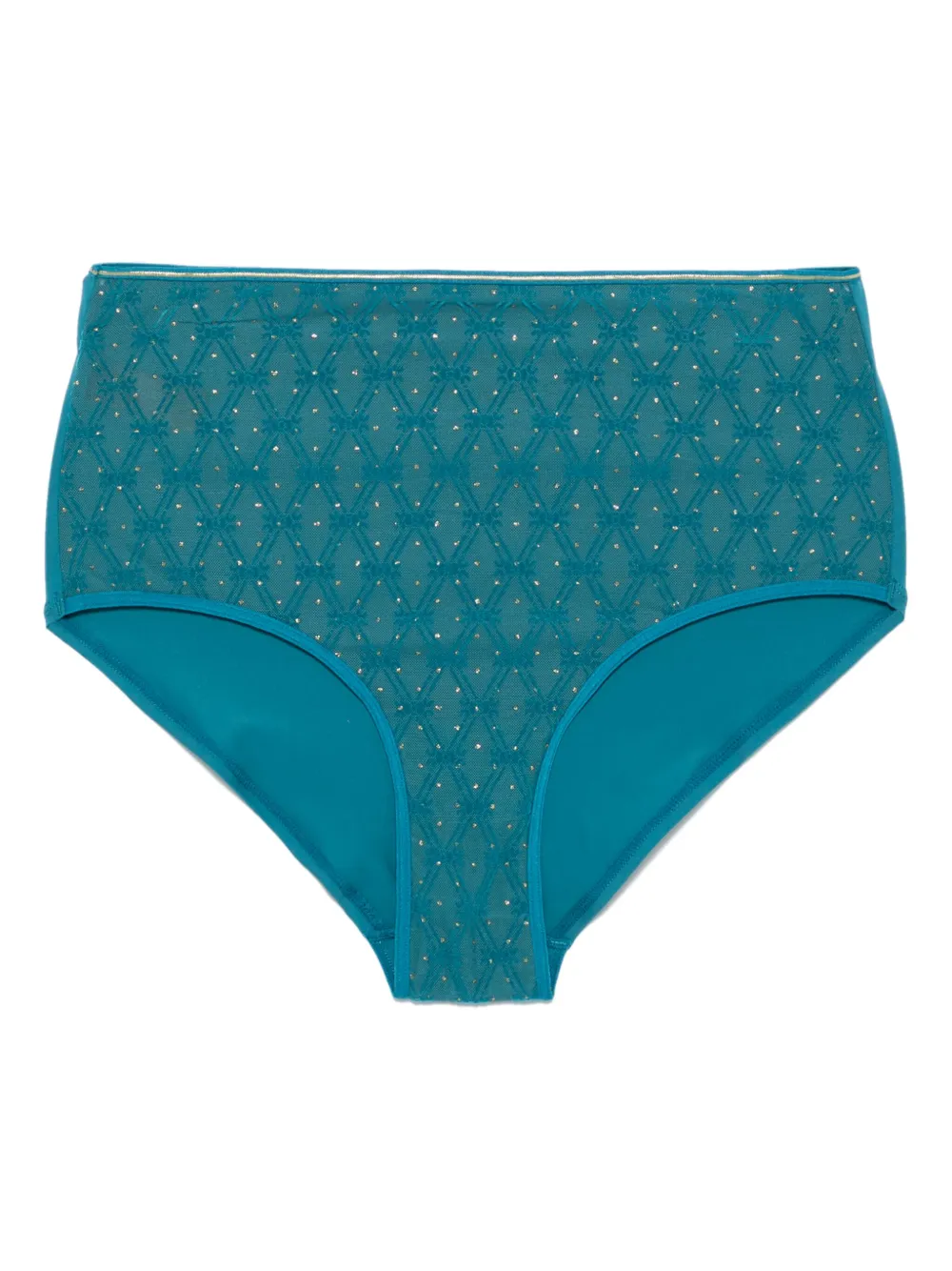 

Трусы-брифы с жаккардовым узором Marlies Dekkers, синий