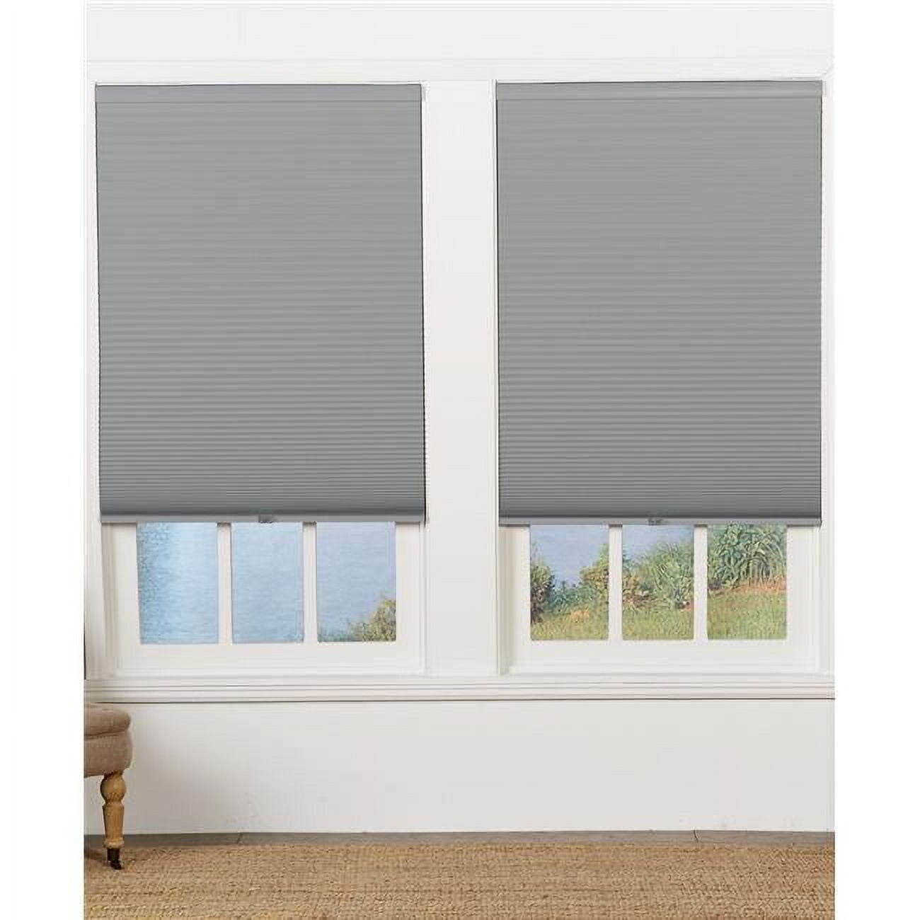 

Шторка сотовая Safe Styles UBE48X64GR Blackout, серый