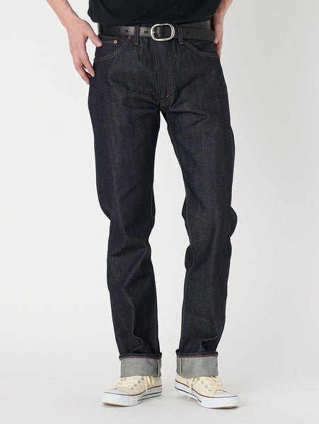 Винтажная одежда LEVI'S 1967 года, джинсы 505 из органического каучука Levi's, Dark Indigo - Flat Finish — фото 3