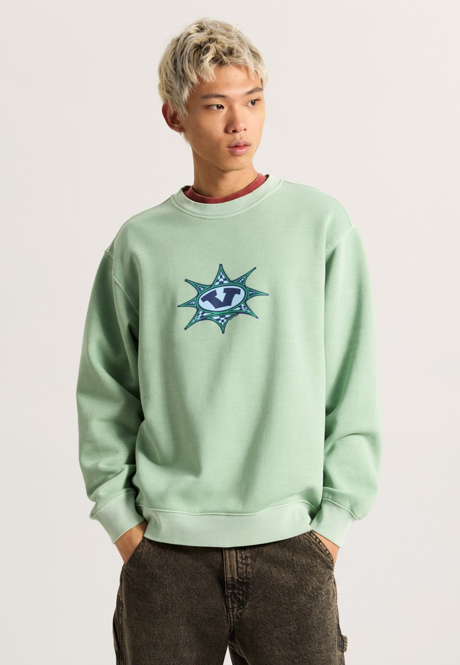 

Толстовка Vans STAR CHECKER CREW NECK, Olive