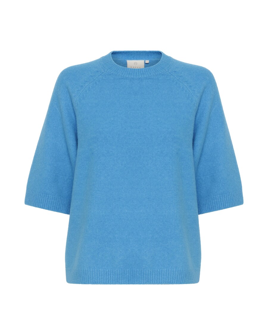 

Тонкий вязаный свитер Kaffe Sweater Sylvie, цвет cyan blue