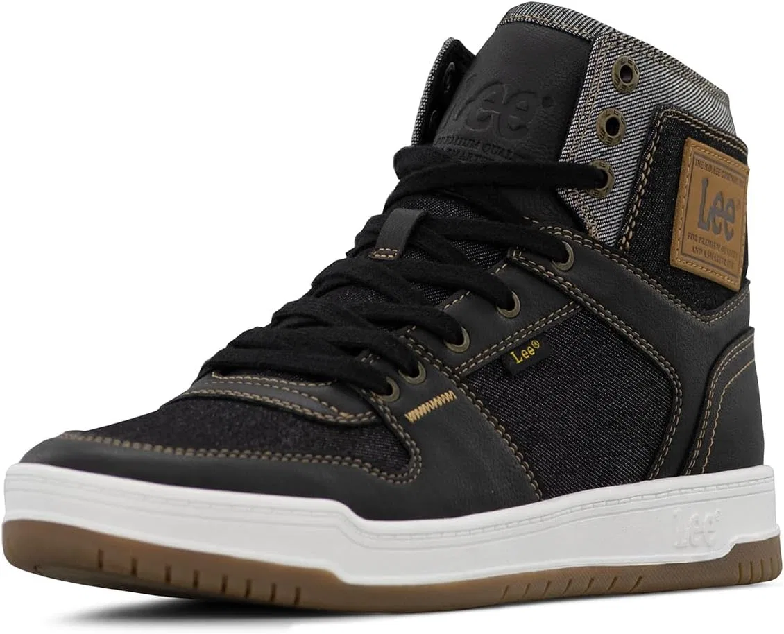 Мужские кроссовки Lee Daybreaker Hi, Black (Black Denim)