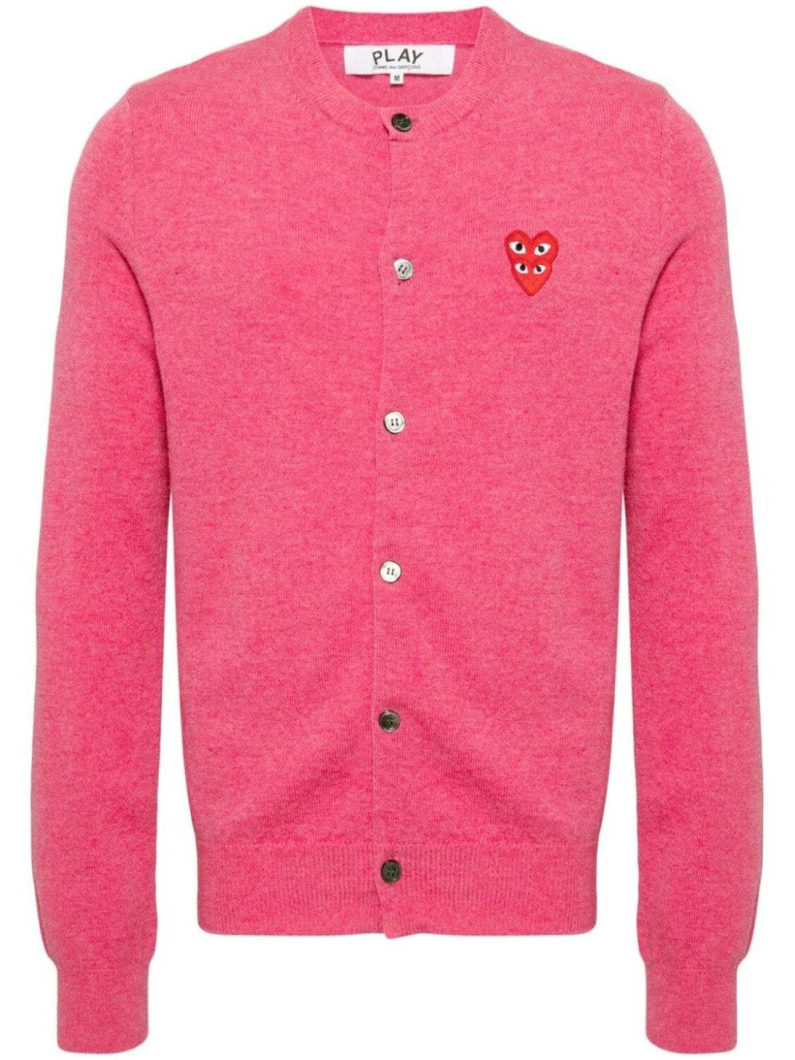 

Comme Des Garçons Play шерстяной кардиган, розовый