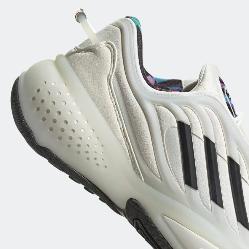 Мужские тренировочные кроссовки Adidas Ozrah - белые, белый/черный — фото 3