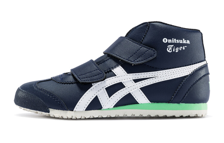 

MEXICO 66 Kids Lifestyle Shoes PS Mid-top Белый/Синий/Зеленый Onitsuka Tiger