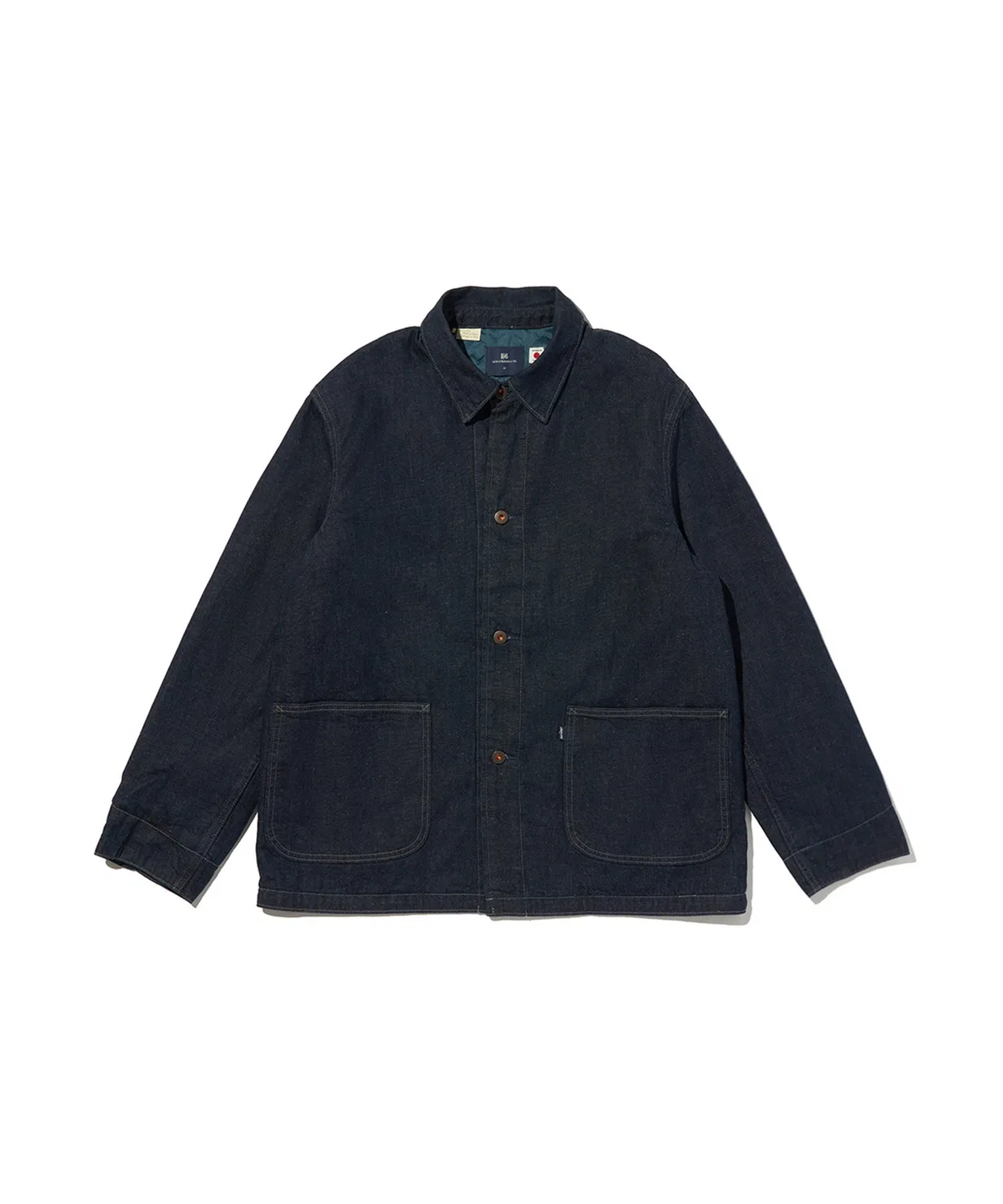 Пальто Levi's Blue Tab Naval Sack из денима, тёмно-синий — фото 3
