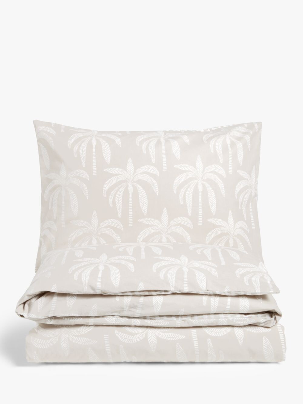 

Двойной двусторонний пододеяльник John Lewis Desert Palm, натуральная замазка