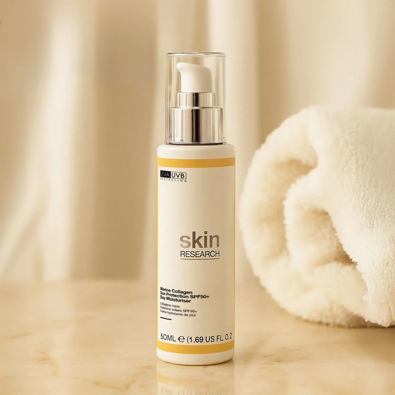 Солнцезащитный крем SPF 50 с коллагеном SkinChemists — фото 3
