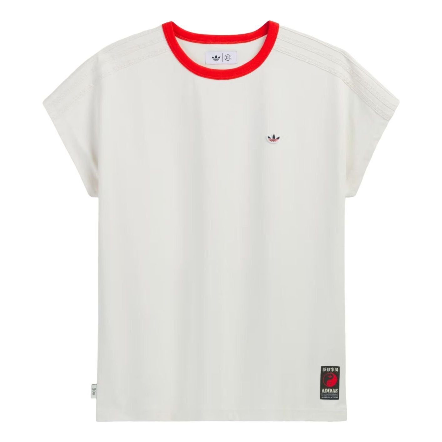 

Футболка Adidas x CLOT by Edison Chen Dolman 'Wonder White'