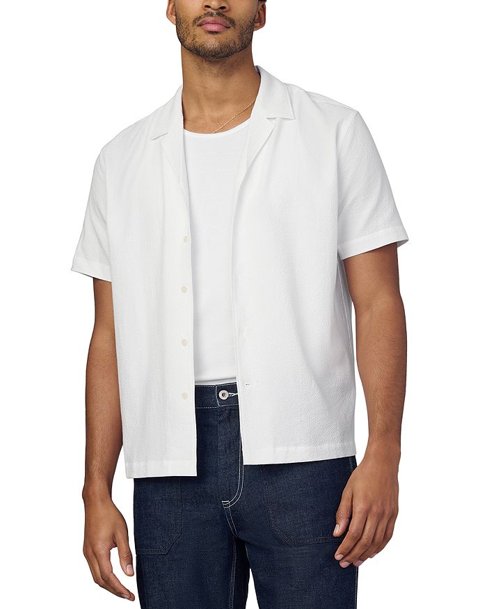 

Сорочка Regular Fit Camp из ткани "пике" Joe's Jeans, белый
