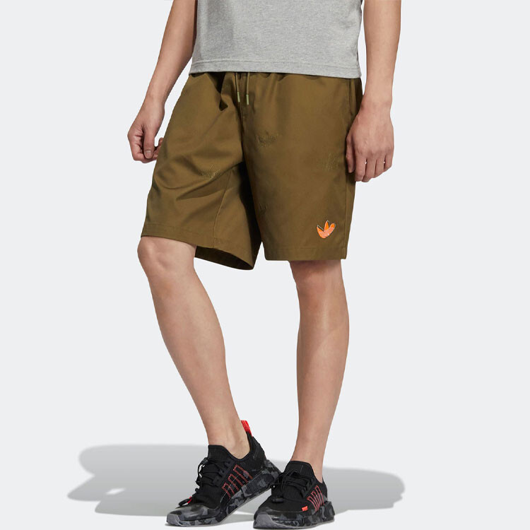 Adidas Originals Мужские повседневные шорты, цвет Camel — фото 4