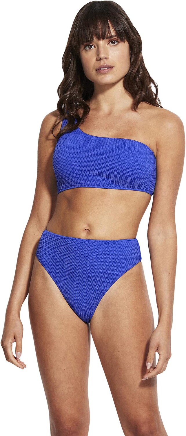 

Верх бикини Seafolly Sea Dive High-Rise, цвет Cobalt