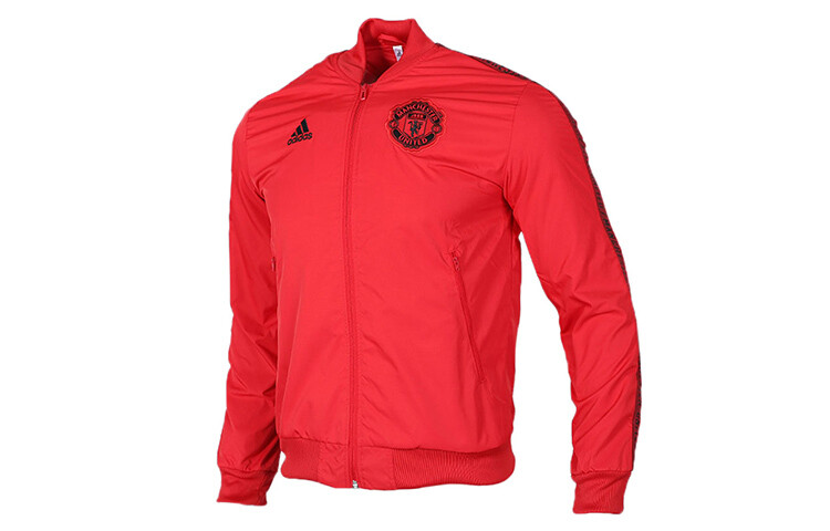 

MANCHESTER UNITED THEATRE OF DREAMS куртка мужская красная Adidas, красный