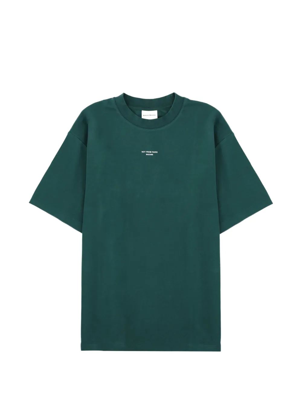 

Футболка с лозунгом Drole De Monsieur, зеленый