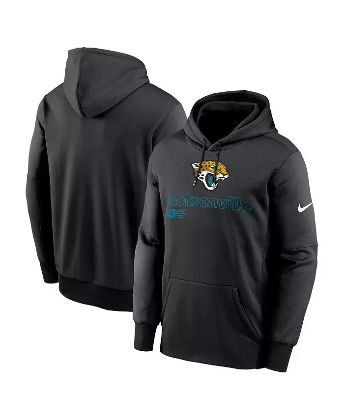 

Мужская черная толстовка с капюшоном Jacksonville Jaguars Performance Pullover Nike