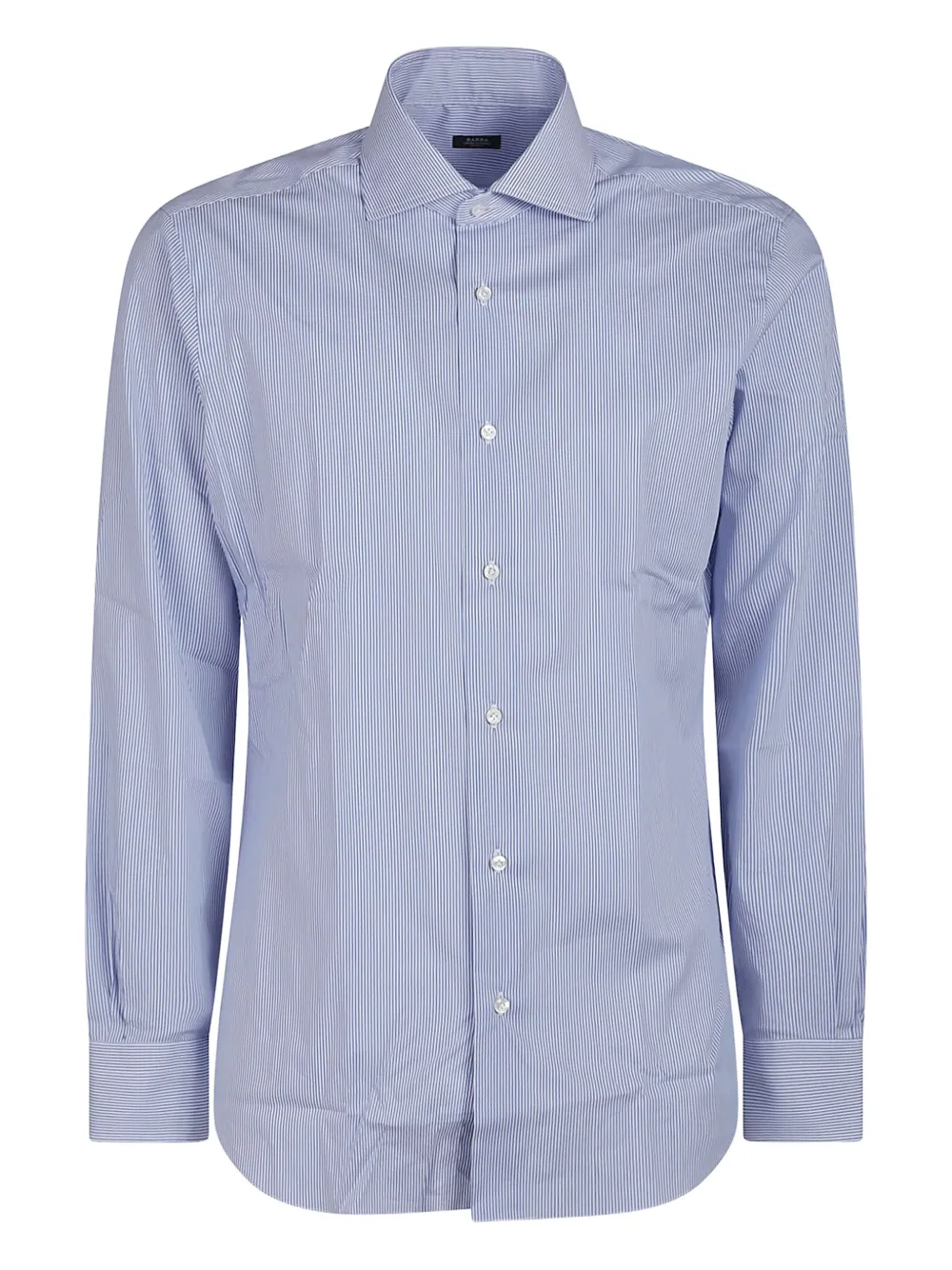 

Рубашка из хлопка в полоску Barba, синий