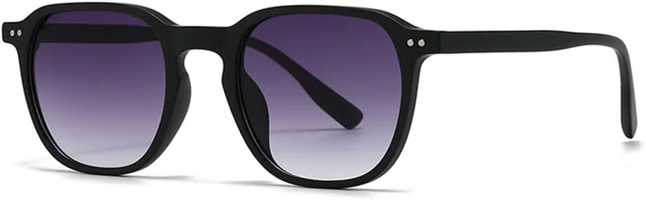 

Круглые солнцезащитные очки для женщин и мужчин с декоративными заклепками и градиентными линзами UV400 для бега на открытом воздухе UYPTK, C4 Black Gray