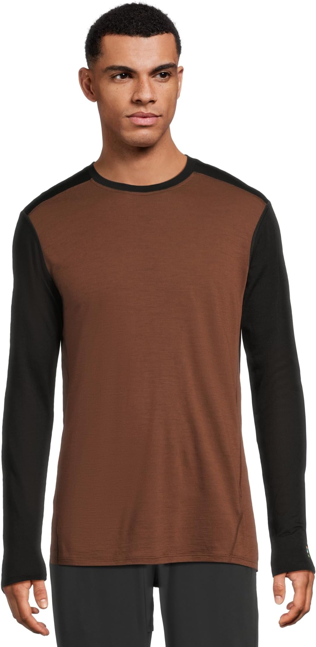 

Лонгслив Smartwool Classic All-Season Merino Base Layer Long Sleeve, цвет Sable Brown Black