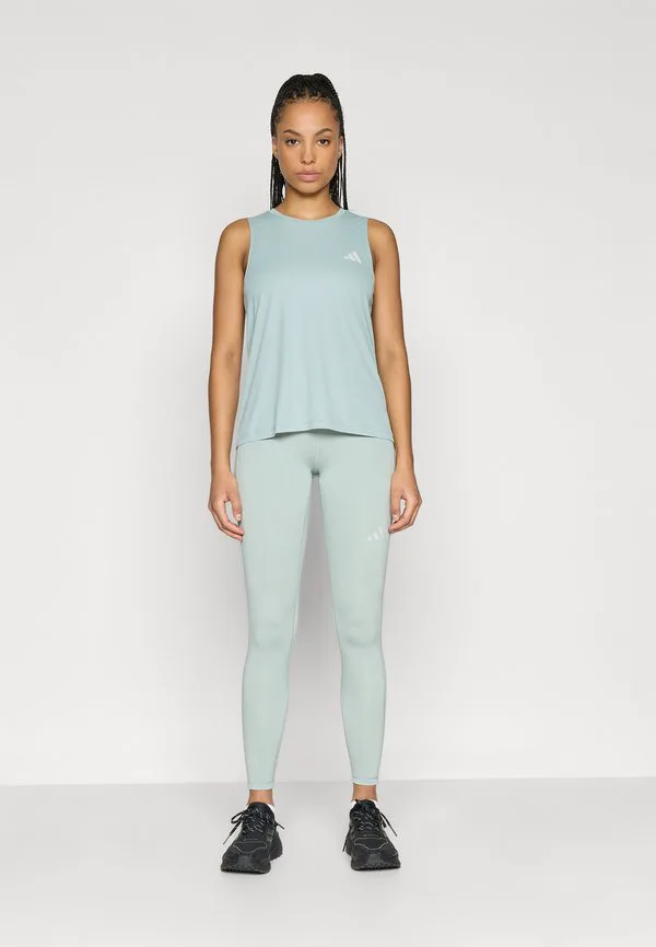 Беговые леггинсы run ess 1/1 л Adidas Performance, Sage — фото 2