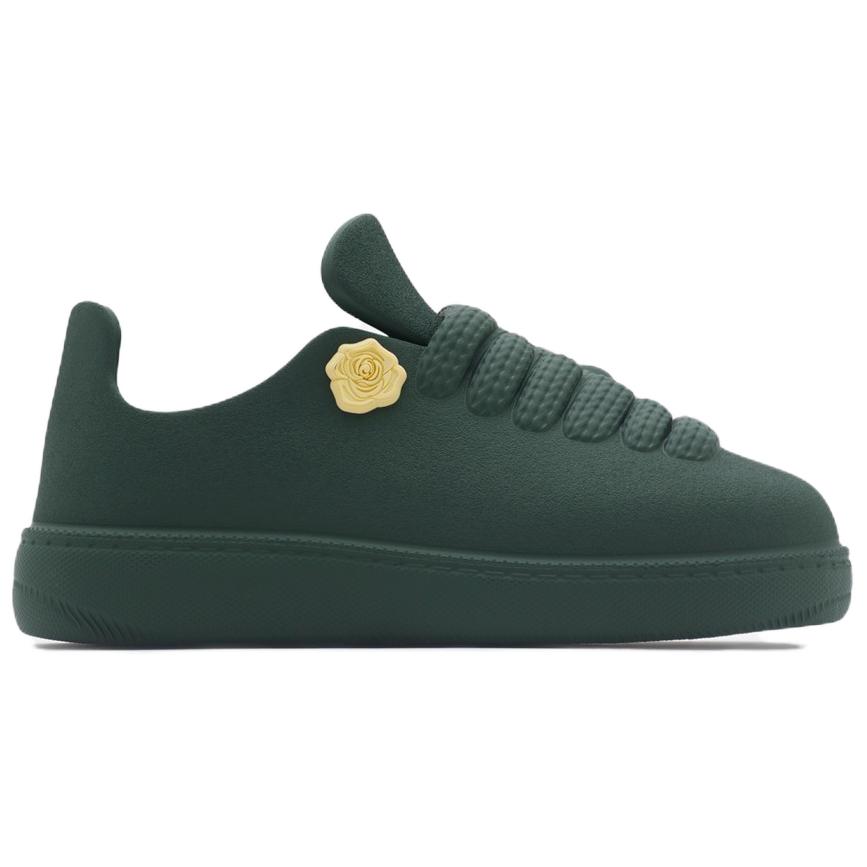 Бирюзовые женские кеды Bubble Low Top для скейтбординга Burberry — фото 2