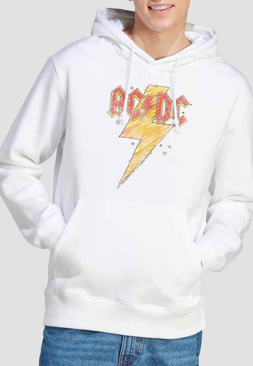 

Толстовка ACDC SKETCH BOLT Cotton Soul, белый