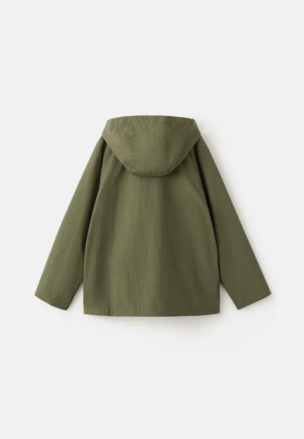 Детская водонепроницаемая куртка Mango Kids, Khaki — фото 2