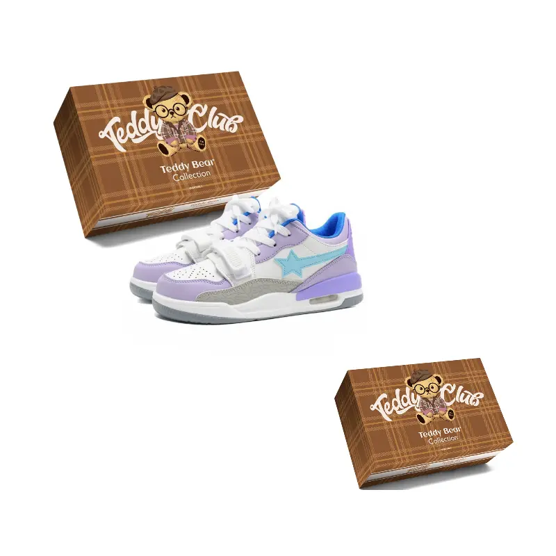 

Teddy Bear Collection Кроссовки для скейтбординга унисекс низкие бело-красно-черные с сиреневым, цвет Lilac