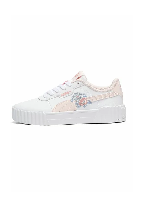 Кроссовки carina 3.0 с цветочным принтом Puma, White Jasmine Flower Seafoam