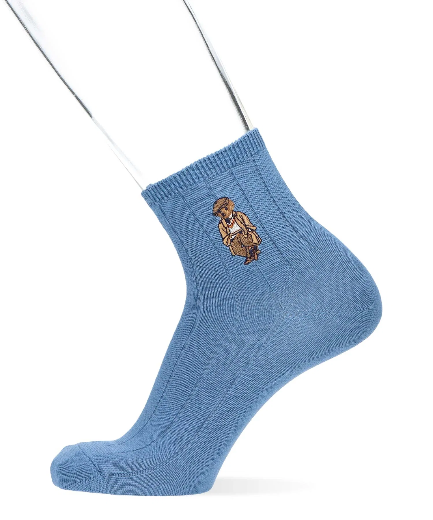 Короткие носки Polo Ralph Lauren Charles Bear из органического хлопка 02012497 — фото 4