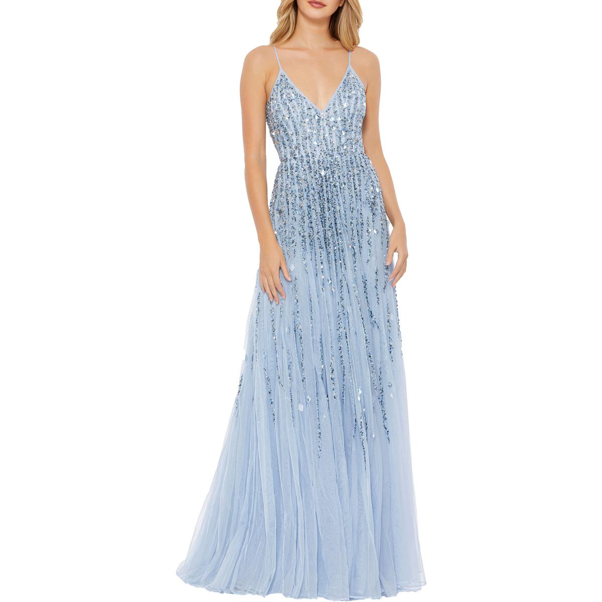 

Женское вечернее платье с декором Mac Duggal