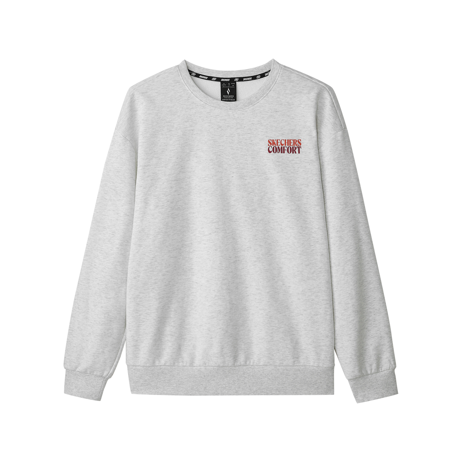 

Свитшот Unisex Light Heather Gray Skechers