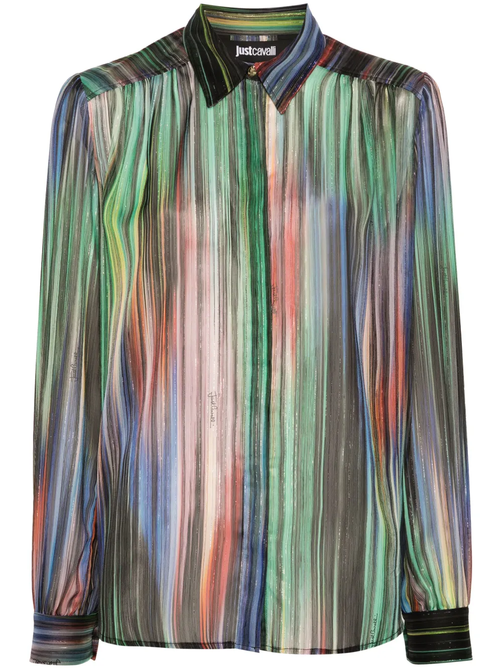 

Рубашка с логотипом Just Cavalli, черный