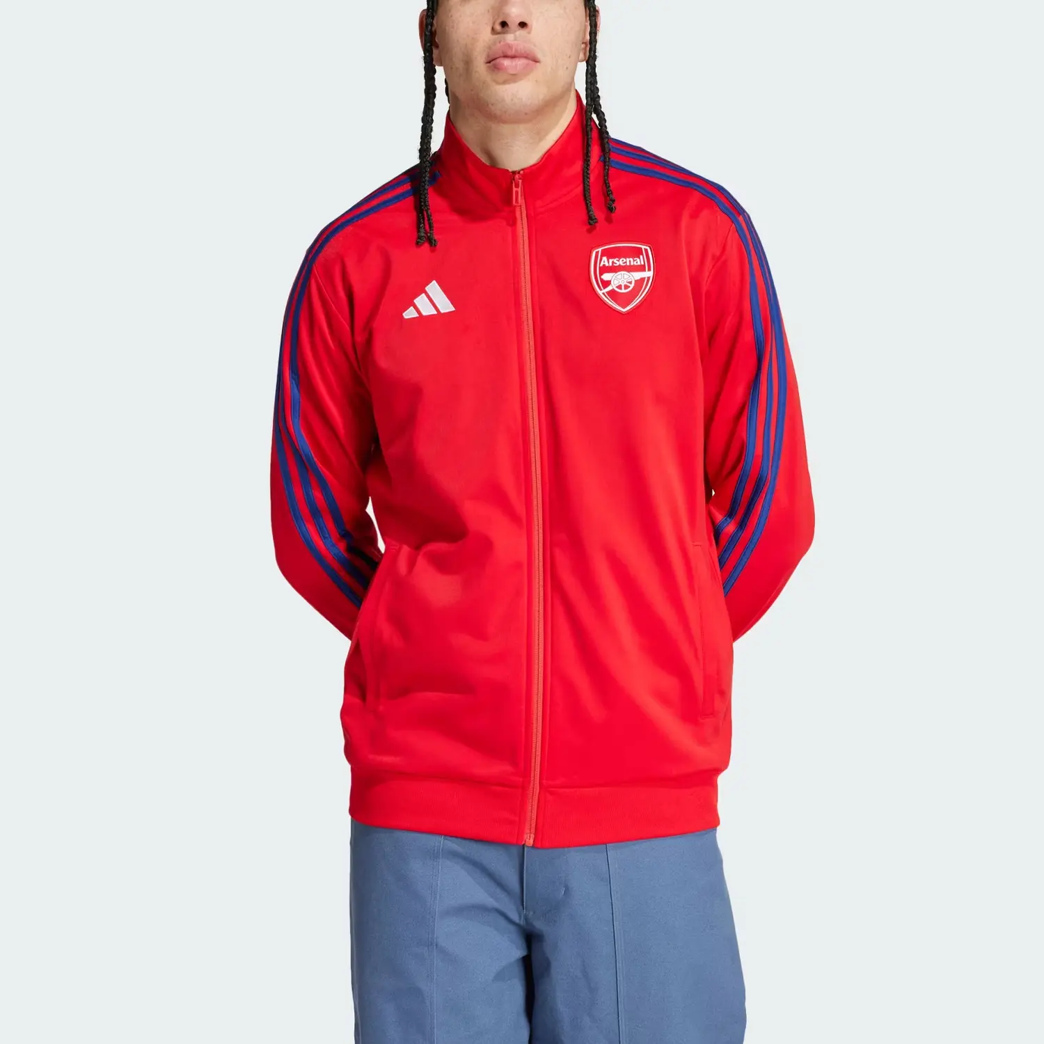 Куртка Arsenal мужская красная Adidas, красный — фото 2