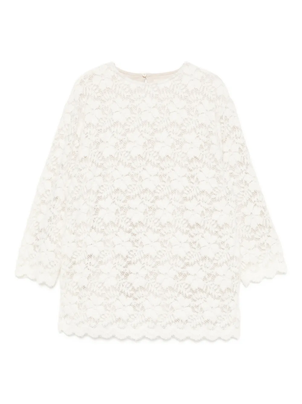 

Кружевное платье Douuod Kids, нейтральный