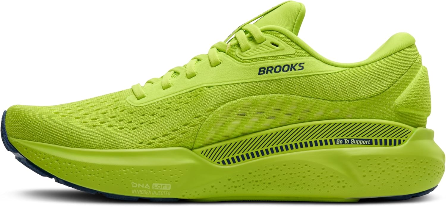 Мужские беговые кроссовки Brooks Adrenaline GTS 24 с поддержкой, темно-синий — фото 3