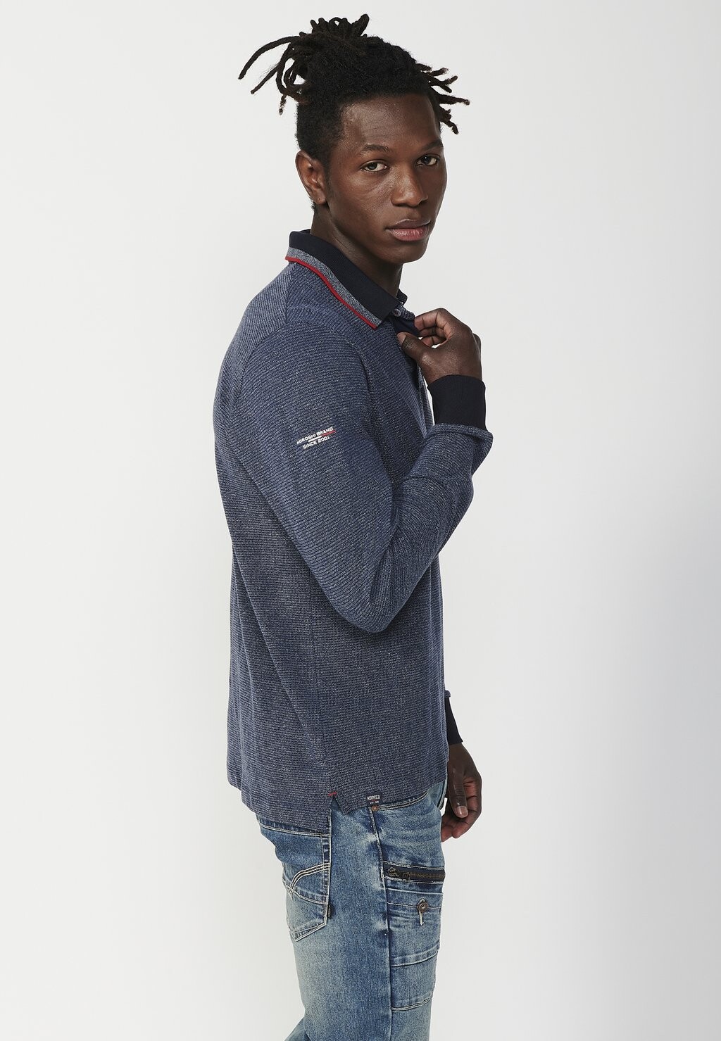 

Рубашка поло Koroshi, темно-синий