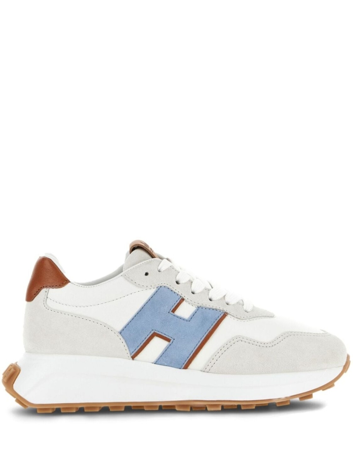 

Кроссовки Hogan H641, белый/светло-серый/голубой