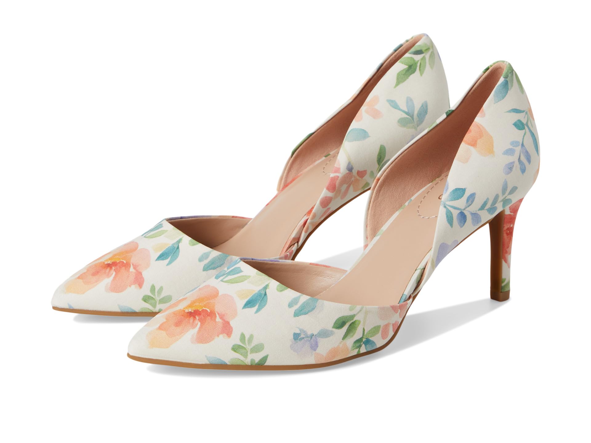 Туфли Bandolino Grenow D’Orsay Pump, Peach Dreamy Floral Multi