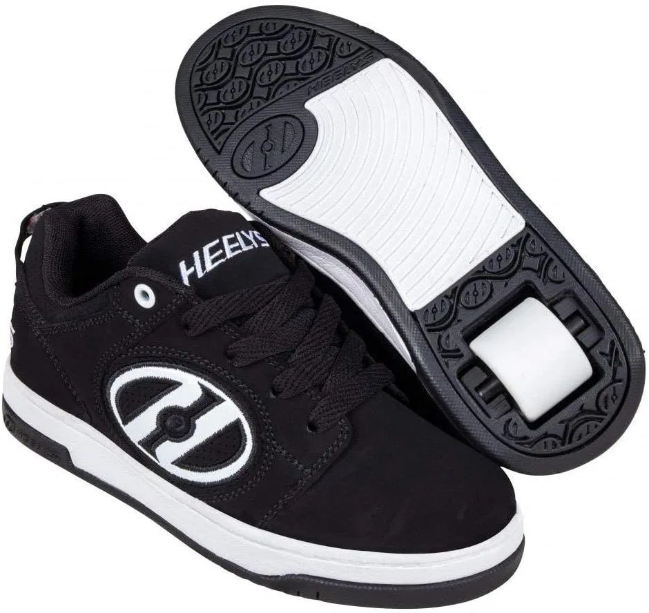 Кроссовки на колесиках Heelys, Black/White — фото 2