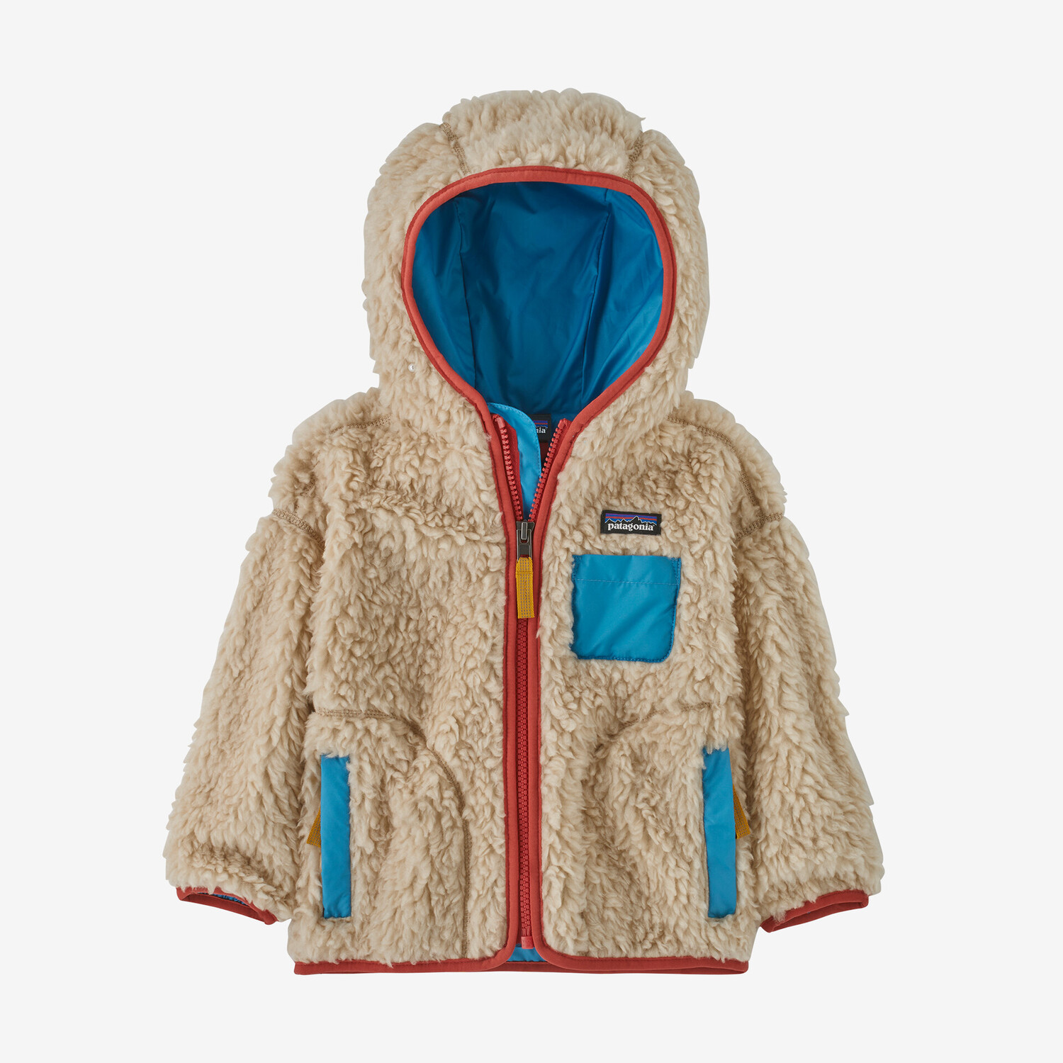 

Флисовая толстовка Baby Retro-X Patagonia, синий