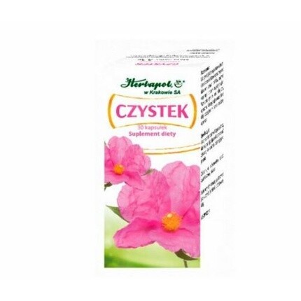 

Cistus Zistrose Herbapol 30 капсул Детокс иммунной системы, Herbapol Krakow