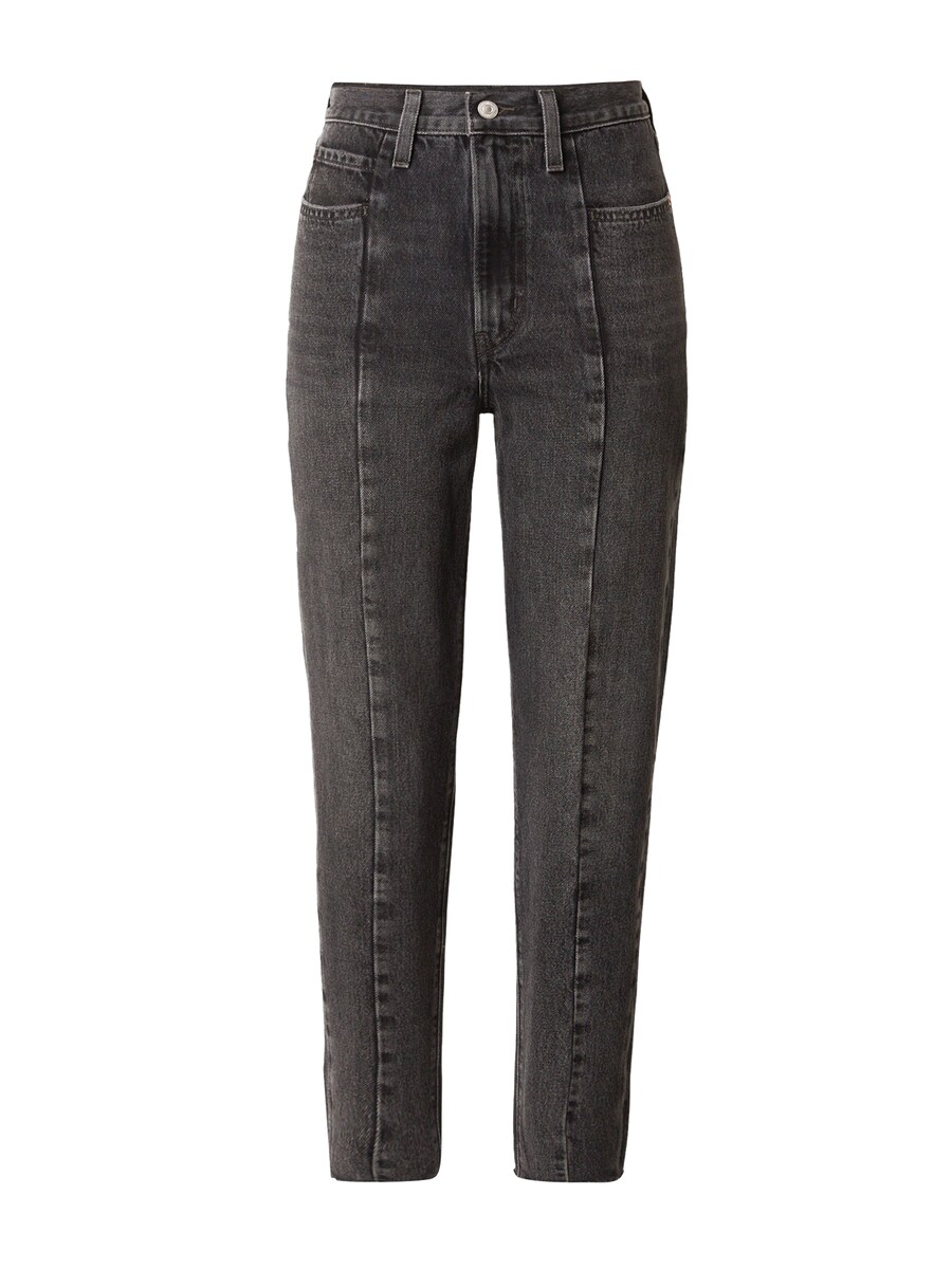 

Зауженные джинсы LEVI'S HW Mom Jean Altered, черный деним