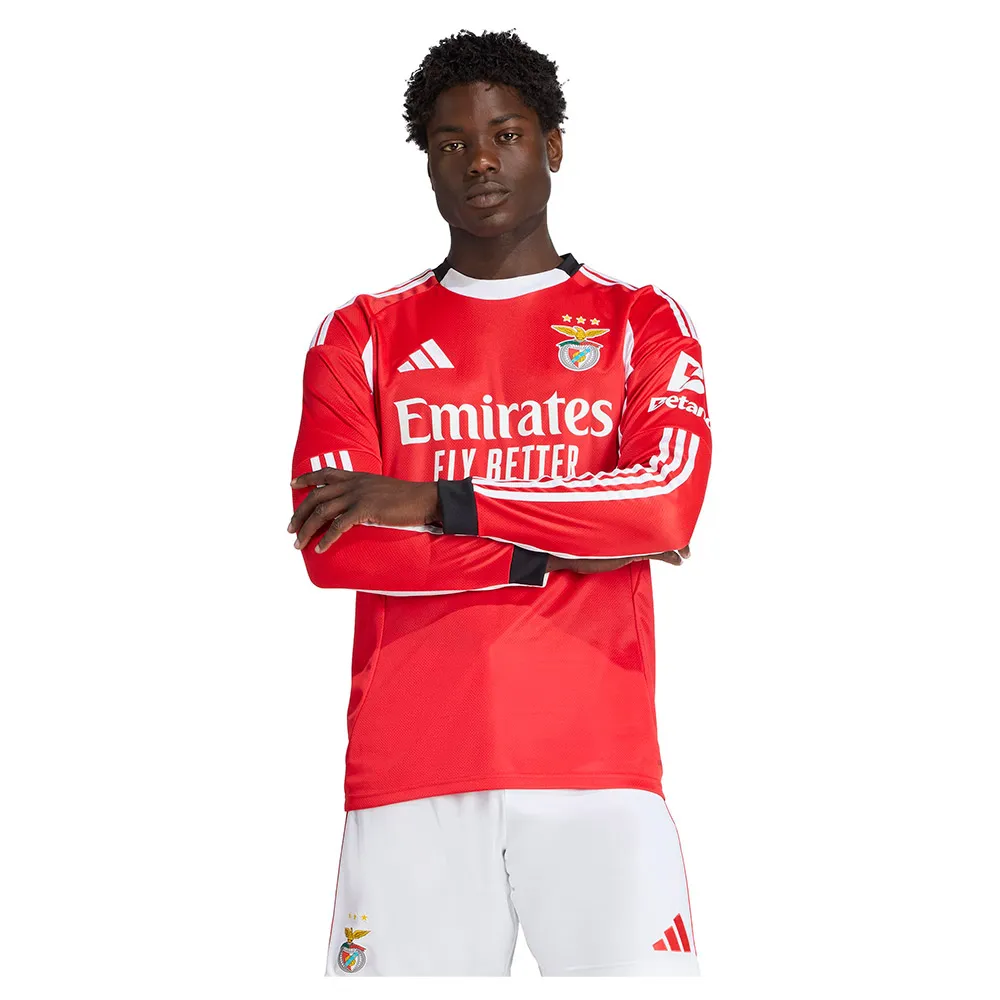 

Лонгслив adidas Benfica 25/26 home, красный