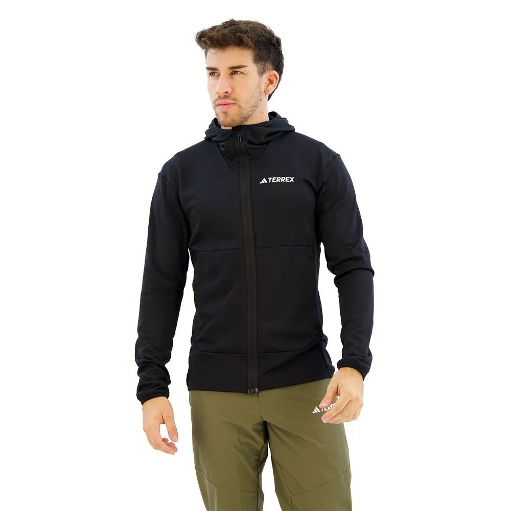 

Флис adidas Terrex Xperior Light full zip, черный